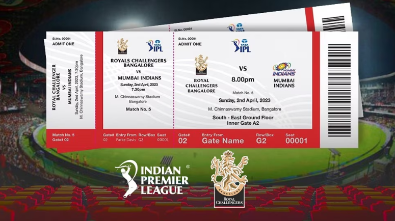 RCB Tickets 2025